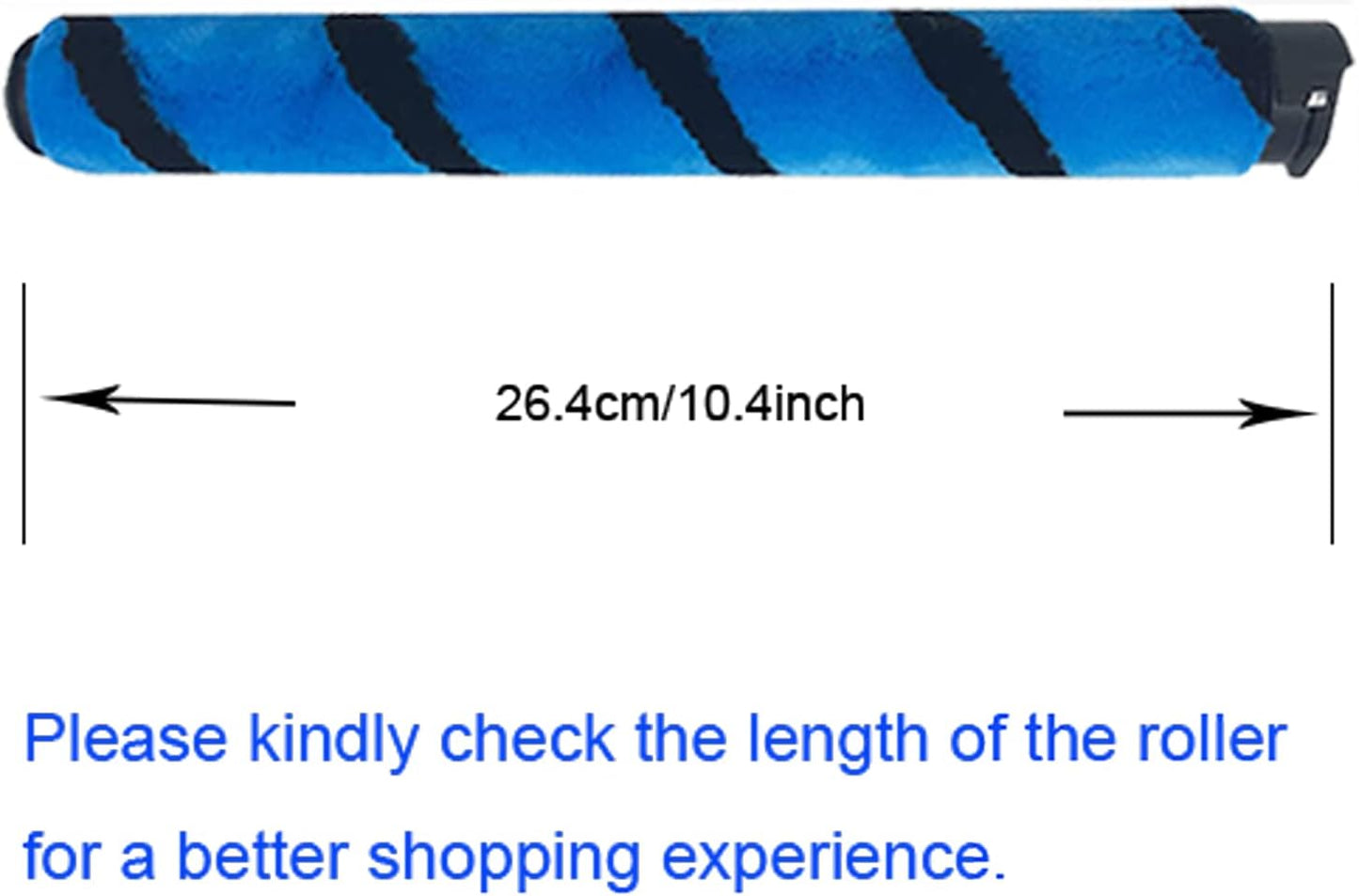 Soft Brushroll Replacement Parts for Shark Vertex DuoClean Vacuum AZ2002 AZ1500 AZ1810 LA455 LA502 UV850 Accessories, Part # 1483FC2000
