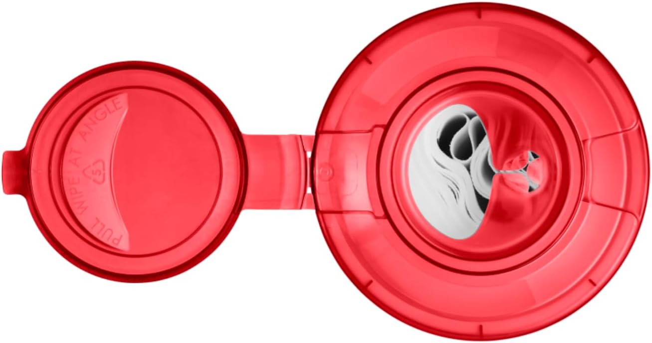 PDI Sani-Professional No-Rinse Sanitizing Wipes, Multi-Surface Cleaning for Food Contact Surfaces, Kitchens, Restaurant Tables, 95 Large 7.75" x 9" Wipes per Canister