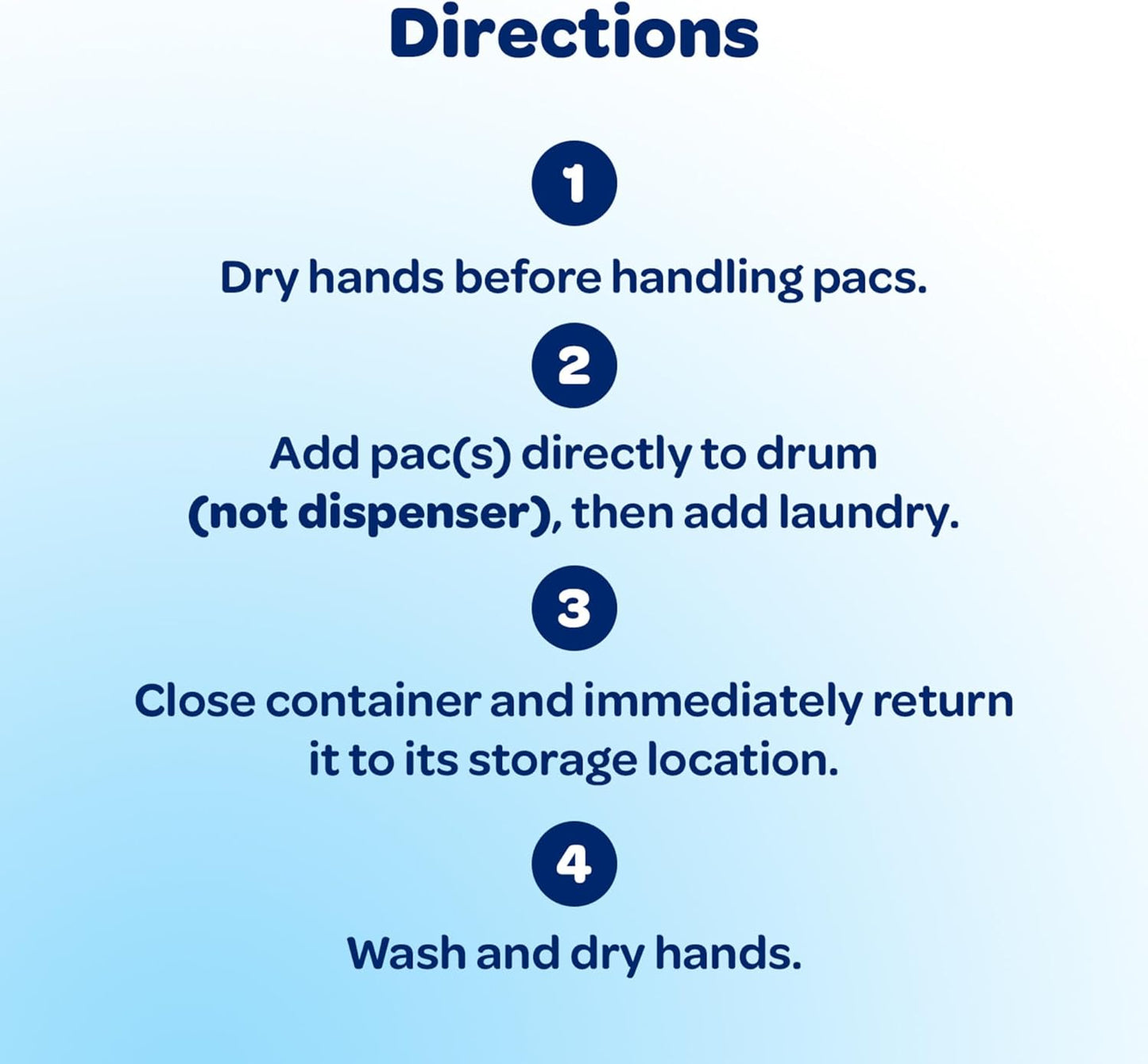 all Unit Dose Laundry Detergent, Mighty Pacs, Free Clear, 132 Count