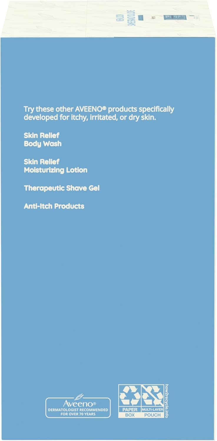 Aveeno Fragrance-Free Soothing Bath Treatment & Soak for Soothing Relief, 100% Natural Colloidal Oatmeal, Relieves Itchy, Irritated Skin Due to Eczema, 8 Single-Use Bath Packets