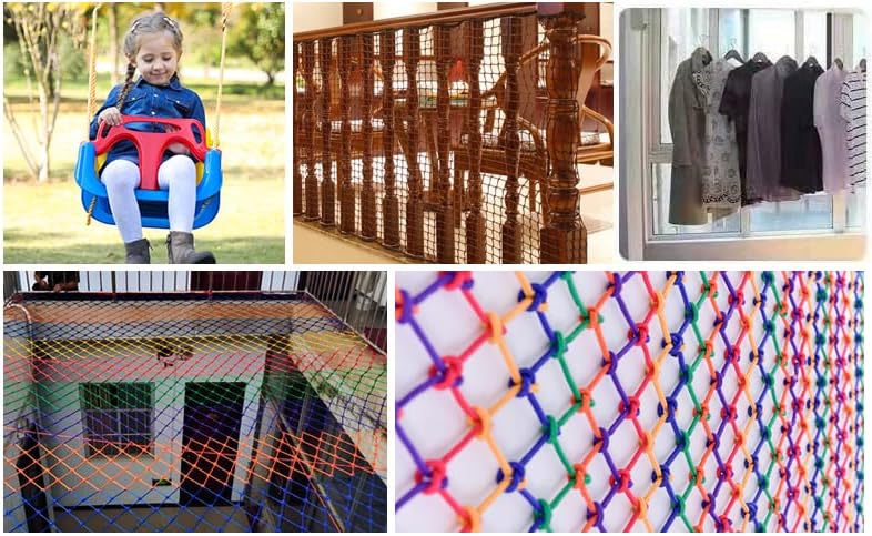 Durable Nylon Clotheslines for Tent Tie Down Camping Tarp Shelter Cordage Outdoor Accessories DIY String Line Blue 33ft Pack 2