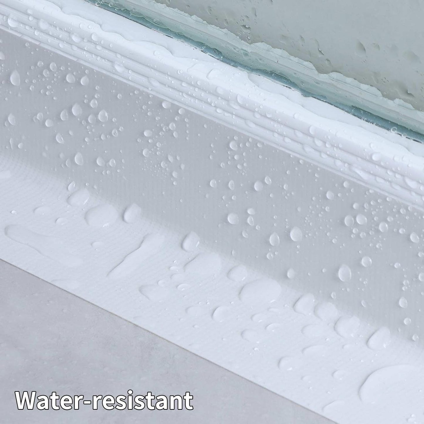 2Pack Duct Tape Heavy Duty Single Sided, Strong Adhesive High Strength, Waterproof Mesh Tape for Indoor Outdoor Repairing Sealing Bonding, Easy Use Hand Tearable, 2.36 Inch x 66 Feet, White