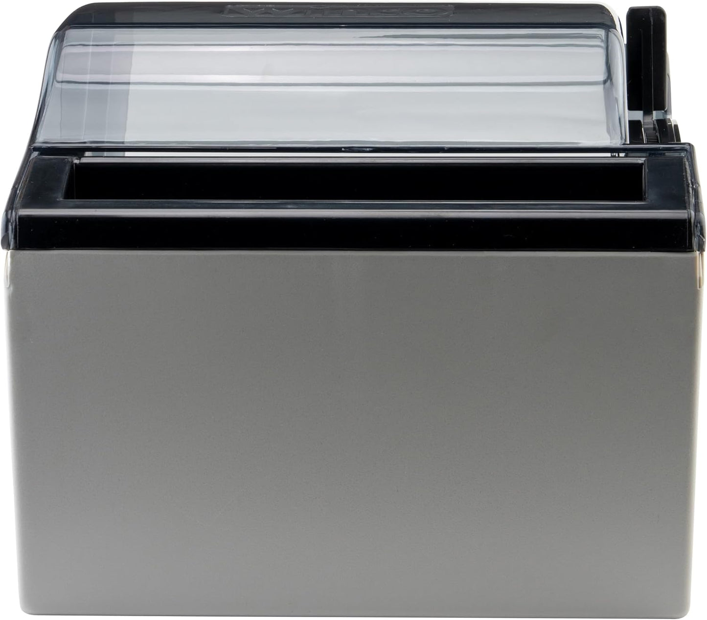 Winco Paper Towel Dispenser, Medium, Gray, Black