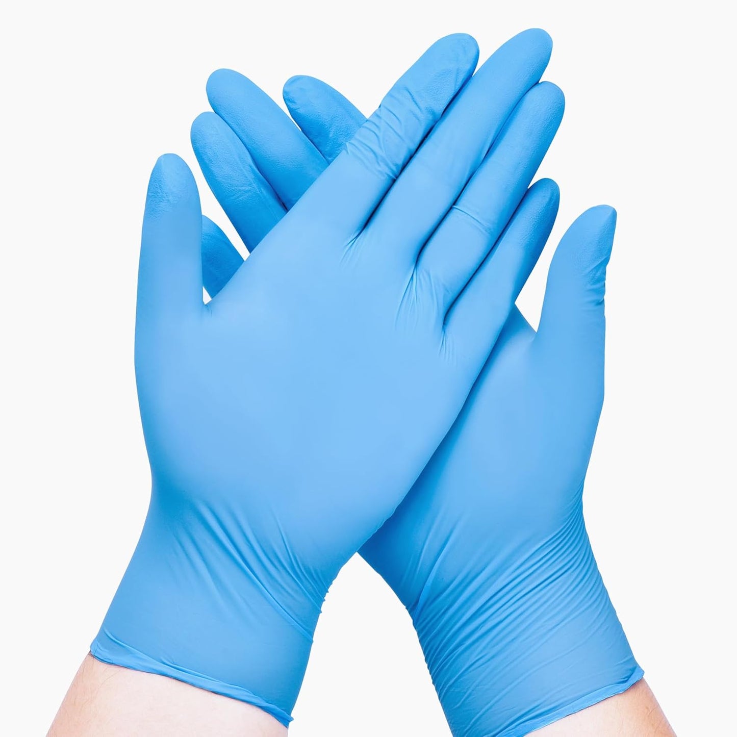 Disposable Nitrile Exam Gloves, Blue, Nitrile Gloves Disposable Latex Free, Medical Gloves, Cleaning Gloves, Food-Safe Rubber Gloves, Powder Free, Non-Sterile, 1000-ct Case (X-Small)