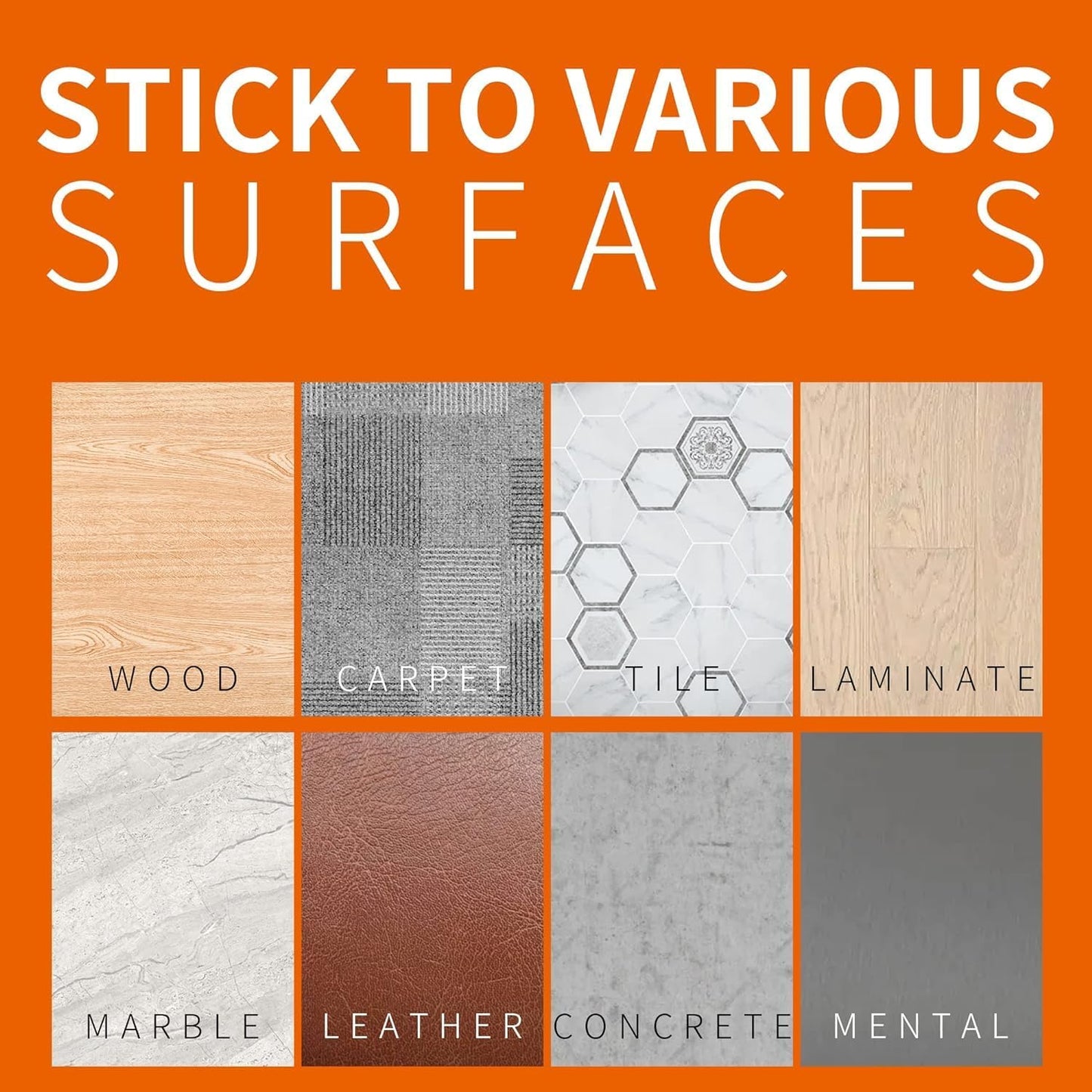 TAPEBEAR Double Sided Carpet Tape 2Inch x 20Yards, Heavy Duty Rug Tape Residue-Free Carpet Gripper for Area Rugs, Wood, Floor, Multipurpose Gripper Non Slip Tape, White