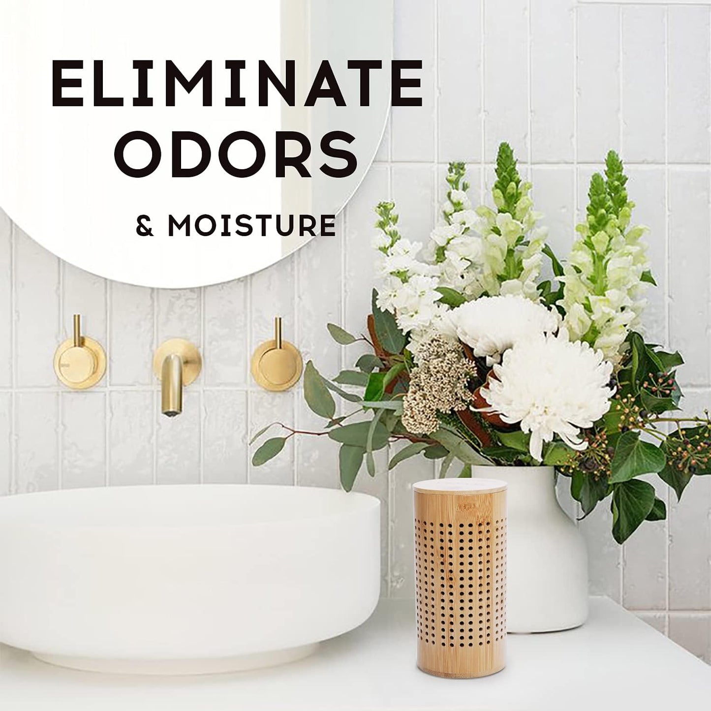 Activated Charcoal Bags - Odor Eliminator for Home - Air Purifying Bags - Bamboo Charcoal - Moisture Absorber - Closest Freshener