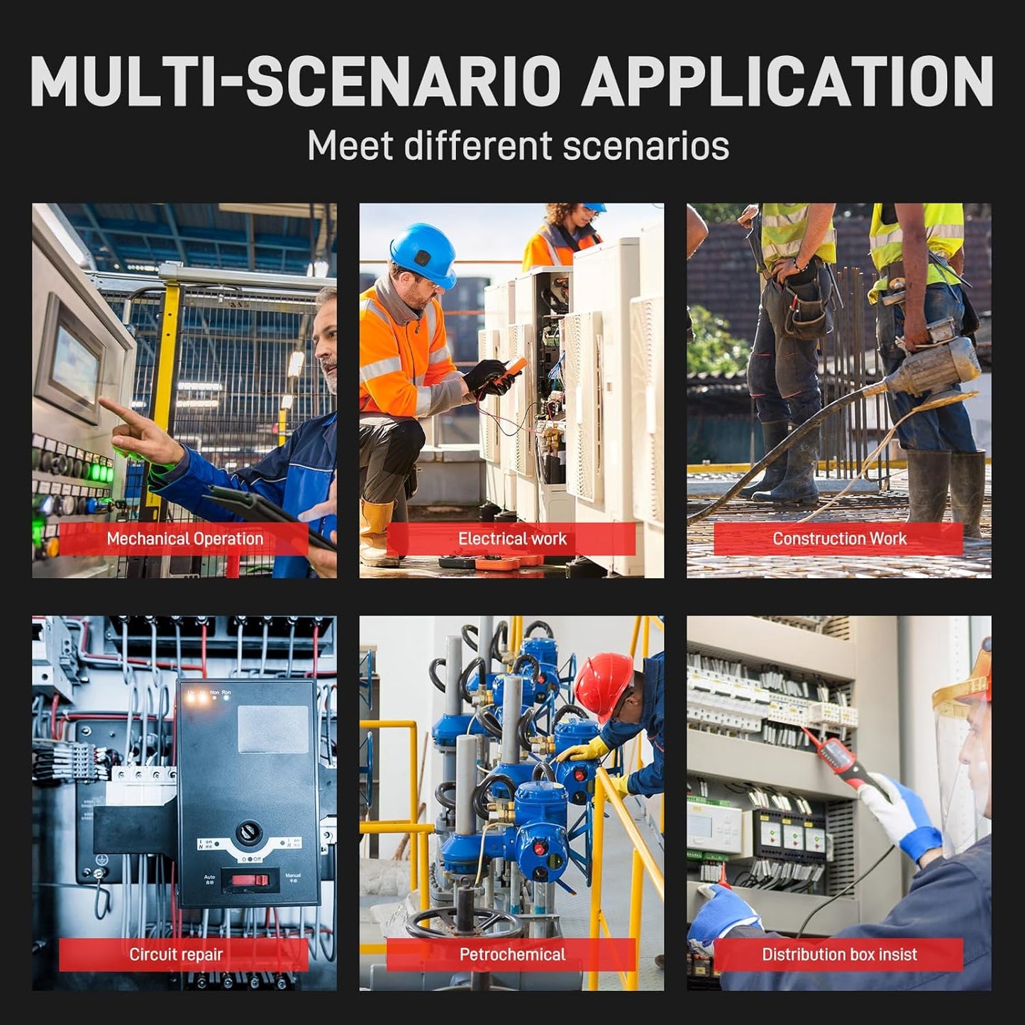 400V Electrical Glove For Men XL - Arc Resistant,Flame Retardant,Low Voltage Insulated Gloves,Safety Electrician Gloves,Rubber Non Slip