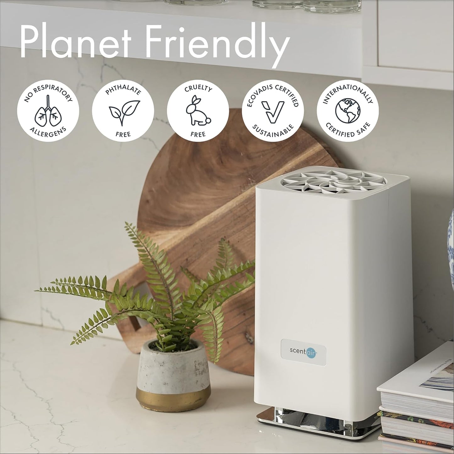 ScentAir Whisper Home Monthly Plug-in Refill, Fragrance Cartridge for Home and Office, Oudh