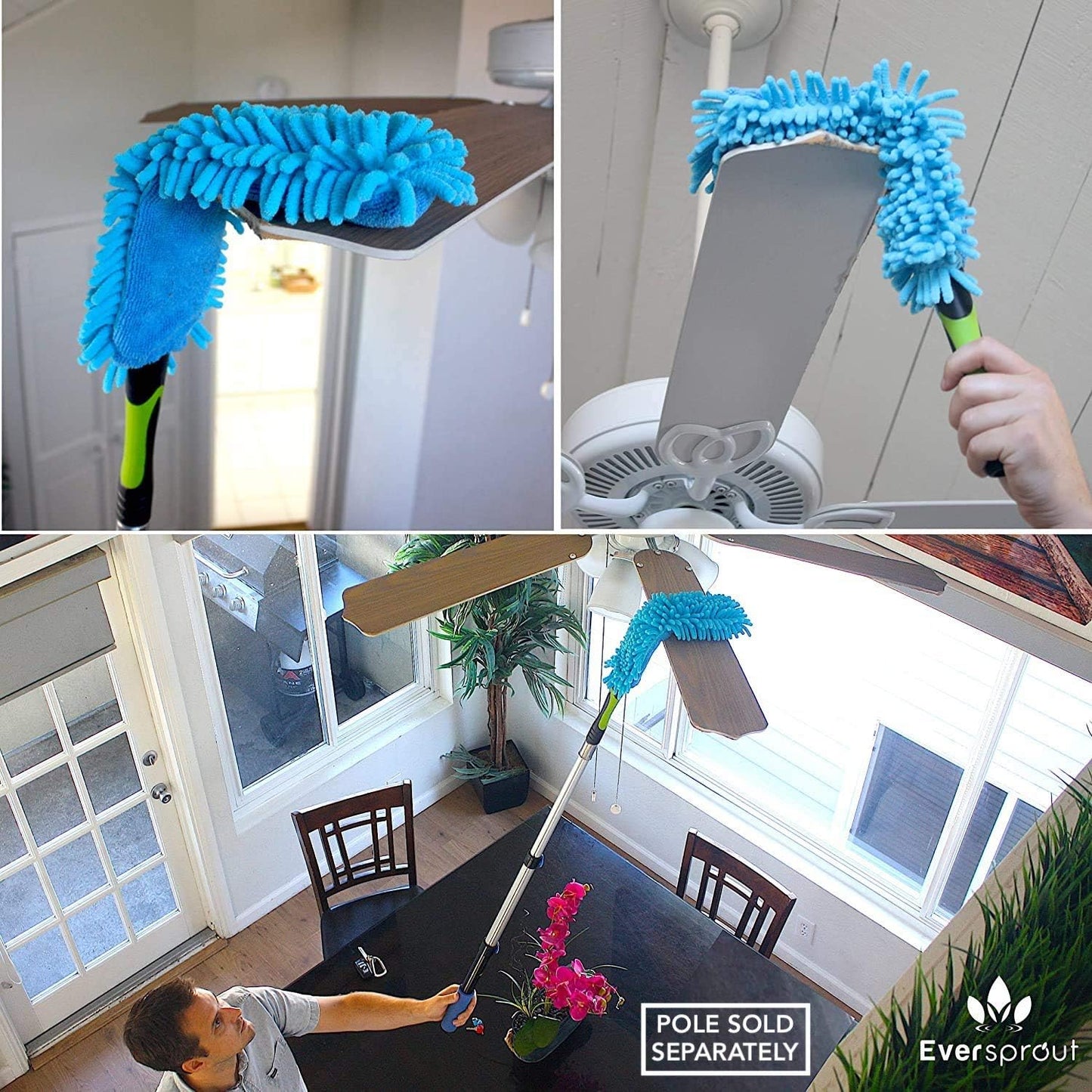 EVERSPROUT Fan Duster (12', 18', 24') (Attachment Only (No Pole))