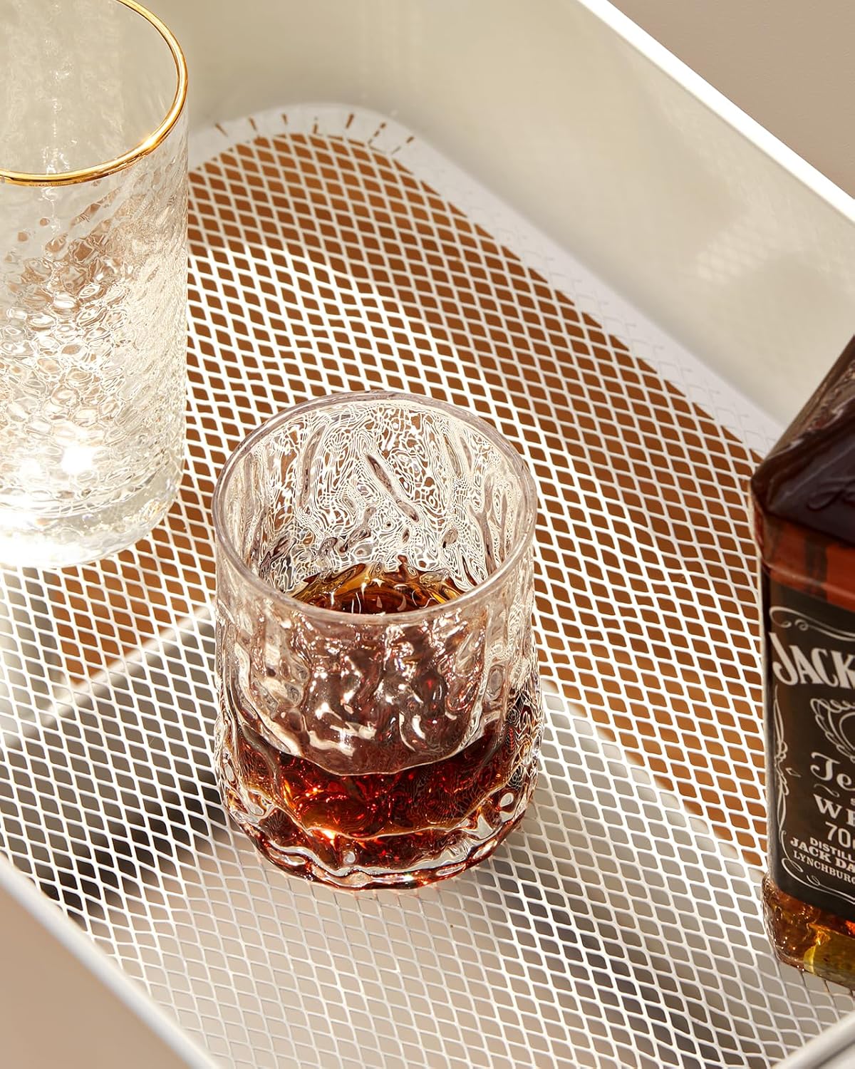 Pipishell 4 Tier Mesh Utility Cart, Rolling Metal Organization Cart with Handle and Lockable Wheels, Multifunctional Storage Shelves for Kitchen Living Room Office White, PIUC12W