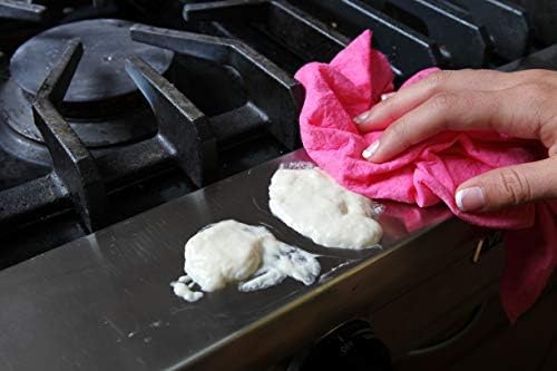 Flinka Kitchen Wipes 20 Count Mega Pack - Large (16 in. x 15 in.) Reusable Cleaning Cloth - Washable Paper Towels - Eco Friendly Viscose Cloths - Assorted Variety of Colors