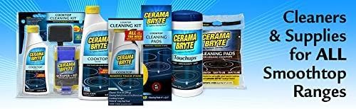 Cerama Bryte Removes Tough Stains Cooktop and Stove Top Cleaner for Glass - Ceramic Surfaces, 18 Ounces, 1 Pack