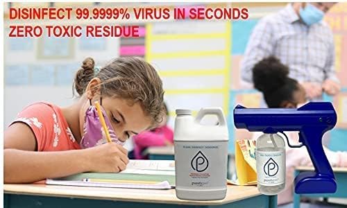 Purefypro Disinfectant (68oz) - Kills 99.9999% Viruses HIV, Monkeypox, Hepatitis, Norovirus, VRE, MRSA, No Rinse, No Residue. Suitable for All Surfaces