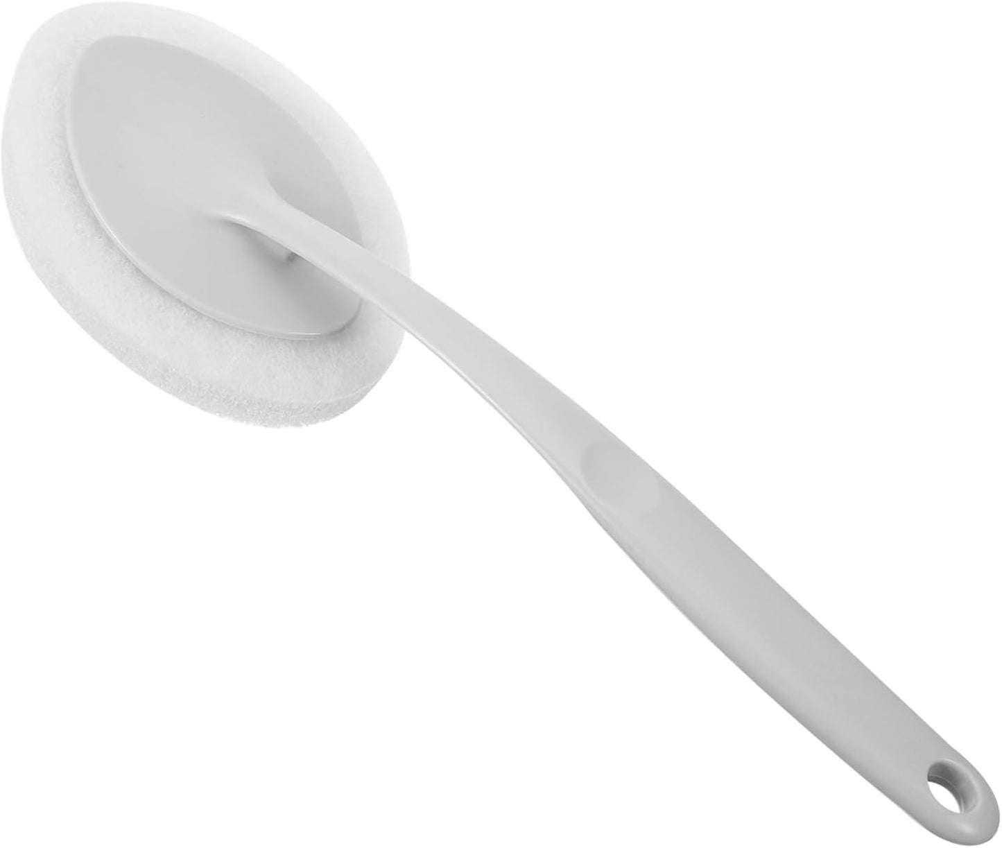 Sponge Brush Cleaning Tool for Bathroom Kitchen Durable Descaling Scrubber Lightweight Portable Suitable for Home Restaurant Hotel Use Gray