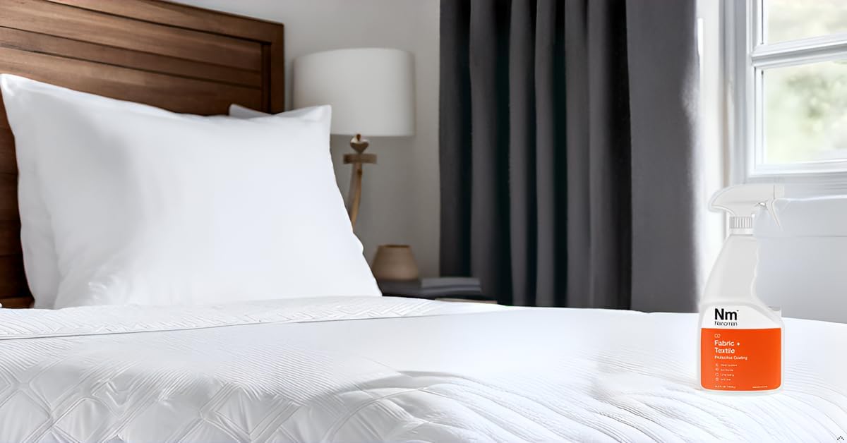 Nanoman Fabric & Textile Protector Spray | Invisible, Waterproof, Stain-Resistant | Safe for All Fabrics & Textiles | Eco-Friendly, Non-Toxic, Long-Lasting Protection | 750ml