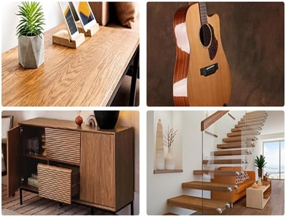 DEWEL Wood Furniture Markers & Filler Sticks Repair Kit, New Improved 18 Colors Touch Up Markers and Wax Sticks - Cover Damaged Wooden Surface and Floor, for Pet Scratches, Stains, Cracks and Dents