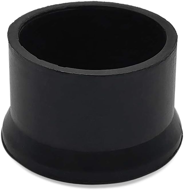 Flyshop Furniture Table Covers Non-Slip Heavy Duty Rubber Leg Tips Chair Leg Caps Floor Protector Round Black 4PCS Size 50mm, 2"