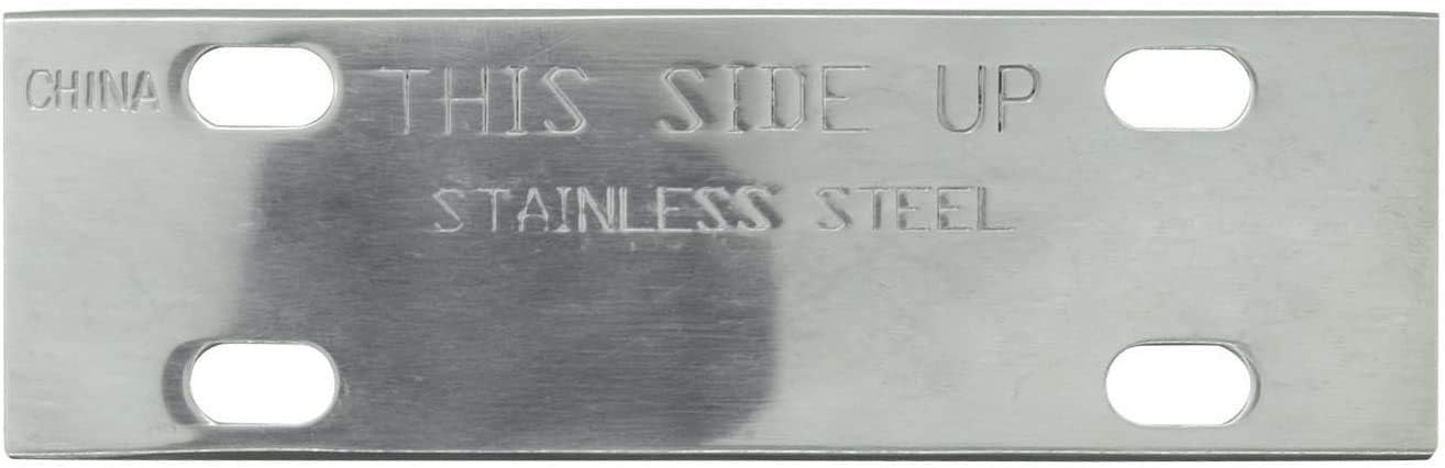 Replacement Blade for Chef Master Griddle Scraper by FryOilSaver Co., 5 1/2" Wide x 1.2mm Thick Stainless Steel Reversible Blade Fits to Most Griddle Scrapers, Double Beveled Edge for Chrome Griddles