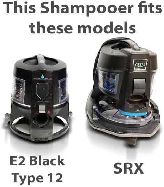 Prolux Carpet Shampoeer System for Rainbow Vacuum Models E2 Black Type 12 and SRX Replaces Aquamate Storm Carpet Shampooer