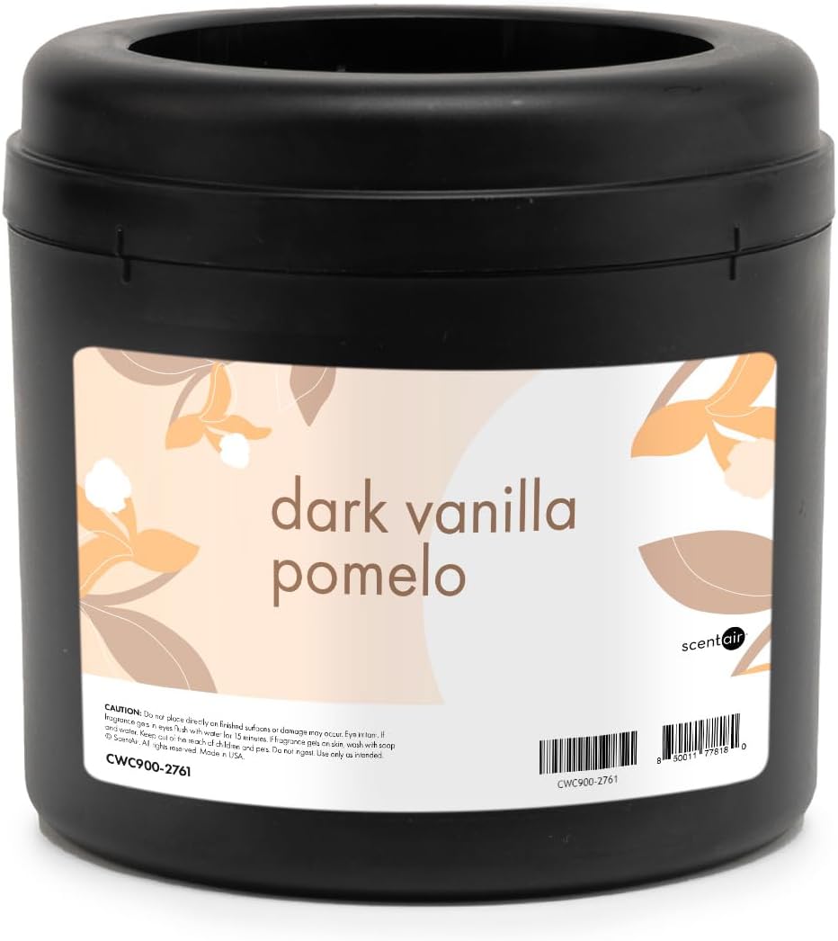 ScentAir Whisper Home Monthly Plug-in Refill, Fragrance Cartridge for Home and Office, Dark Vanilla Pomelo