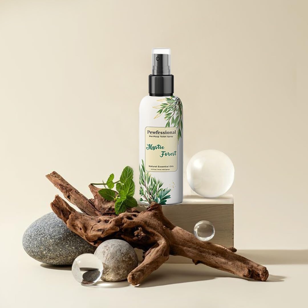 Pre-Poop Toilet Bathroom Spray, Pewfessional, Before You Go, 1 Bottle of Mystic Forest, 2.5 Fl Oz Travel size