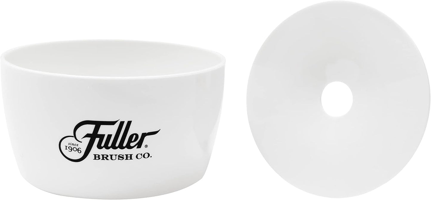 Fuller Brush Toilet Bowl Swab with Handy Holder Caddy – Antimicrobial Toilet Swab with Soft Non-Scratch Head, Long Handle, Deep Cleaning Under Rim