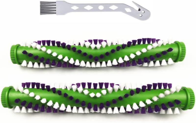 Vacuum Carpet Cleaning Brush Replacement Part Compatible Bissell ProHeat 2X Revolution Pet Pro 3432 3588F 1986 1964 19862 Roller Brush Assembly Number #1611133（2 pack green）