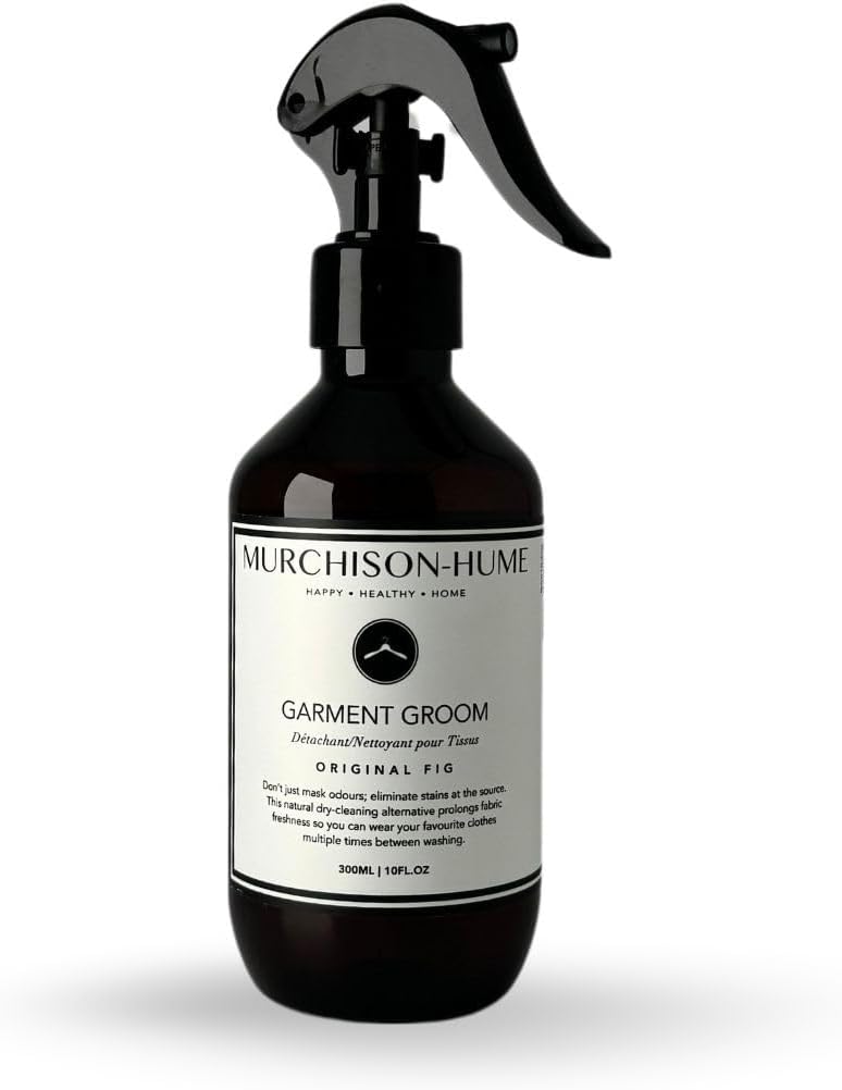 Murchison-Hume Garment Groom Fabric Freshener, Air Freshener, Odor Fighter, Laundry Treatment and Stain Remover, Original Fig