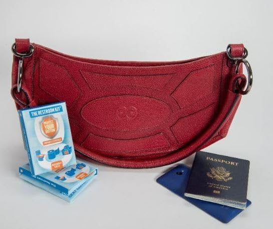 The Restroom Kit (60 pk) – Mini Toilet Paper & Travel Hygiene Kit | to Go Toilet Paper, Seat Cover, Wipes & More | Compact Personal Sanitary Solution for Public Restrooms & Travele.