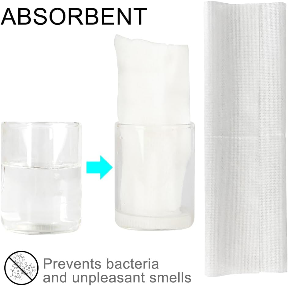 100 Count Disposable Cleaning Towels and Dish Cloths,Super Absorbent Dishcloths,Multi-Surface Cleaning Wipes for Kitchen Dishes, Windows, Bathroom (White)