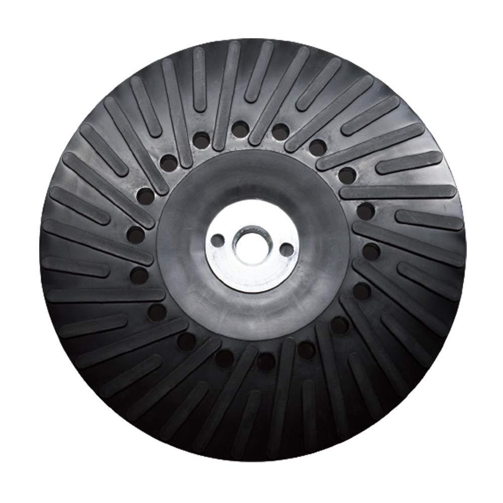 Benchmark Abrasives 7 Inch Sanding Disc Backing Pads, Resin Fiber Disc Polishing Pad for Grinding, Sanding, Stripping on Wood, Metal, 7/8" Arbor - Angle Grinder Attachments - Grinder Sanding Pad