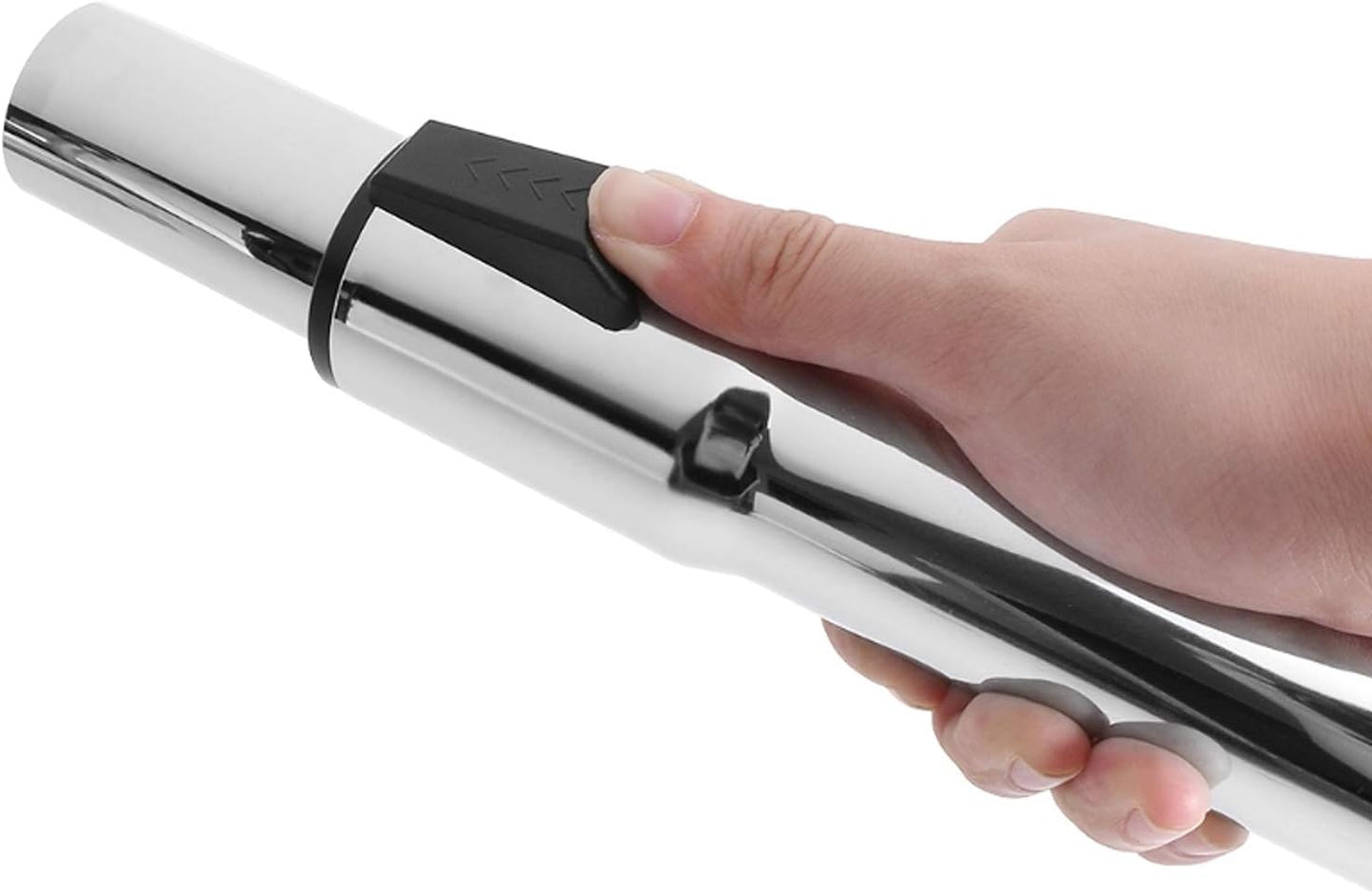 Eagles 1-1/4" Extension Wands Vacuum Cleaner Accessories, 32mm Vacuum Hose Chrome Wand Pipe Extent to 39 inch (Hose)- Extended Version