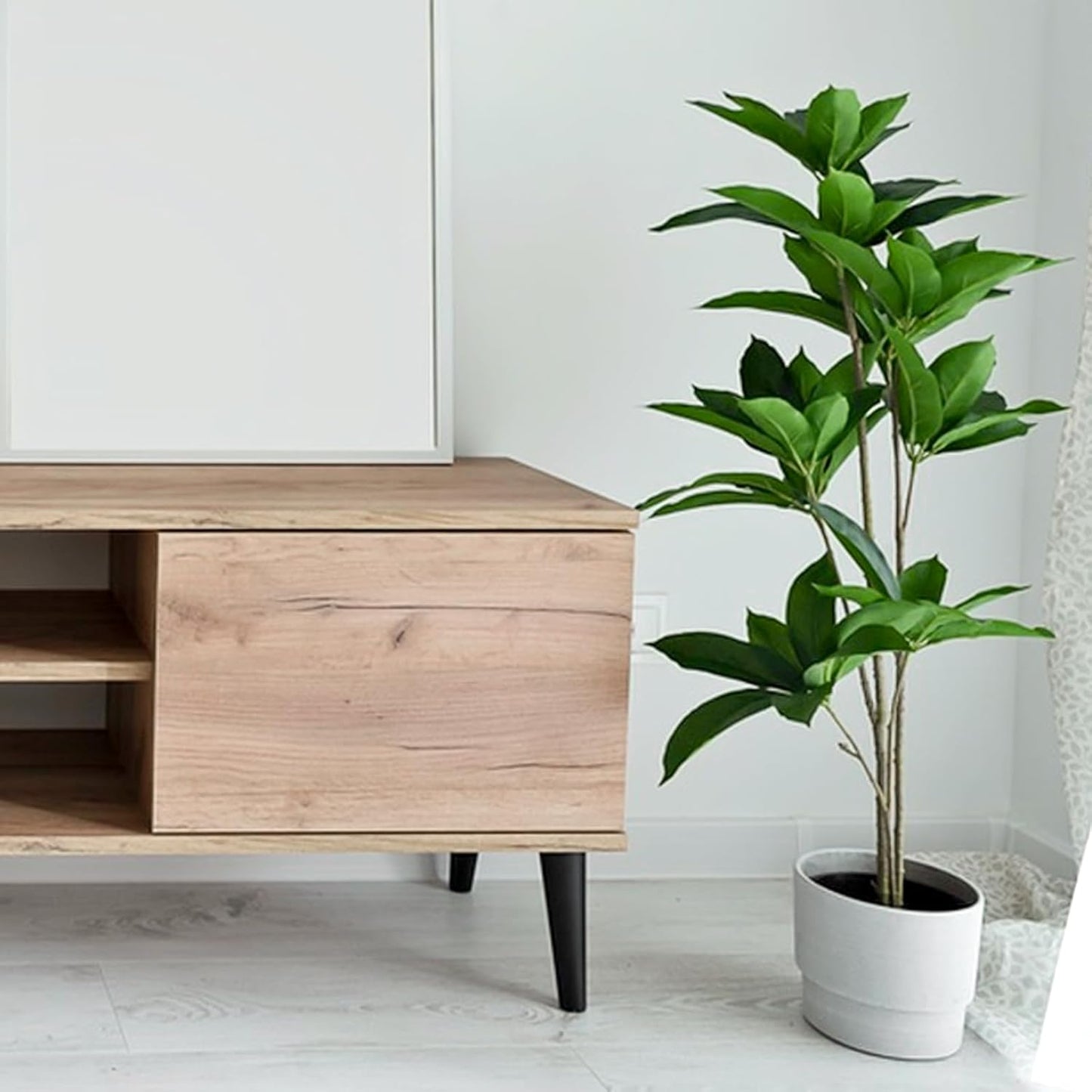 4PCS 5 Inch Matte Black Tapered Angled Legs for Furniture, Metal Mid Century Mordern Feet, Heavy Duty Slanted Stand Legs Kit for Couch, Coffee Table, Desk, Dresser, Sofa, Chair