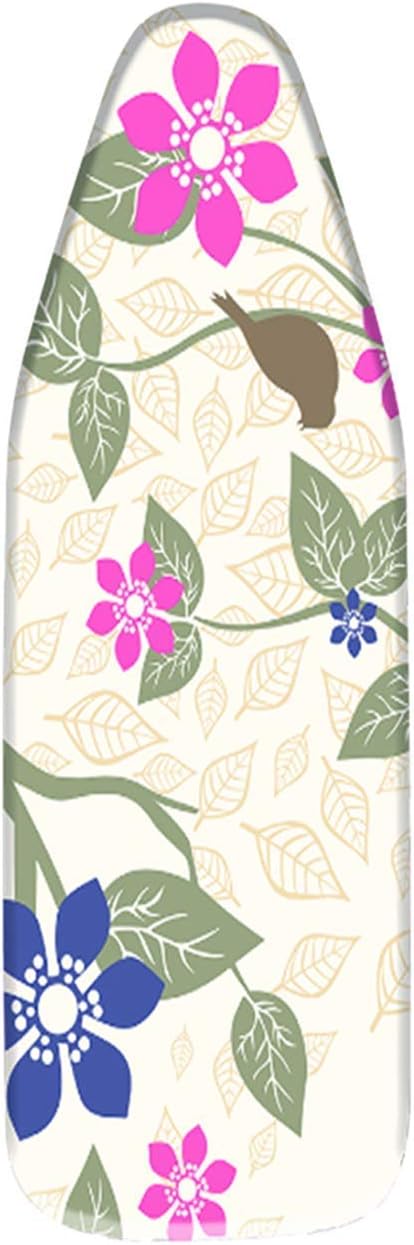 Mabel Home ironing Board Padded Cover, 100% Cotton (6 Different size & Pattern) (13.5" x 35.5" / Spacesaver)