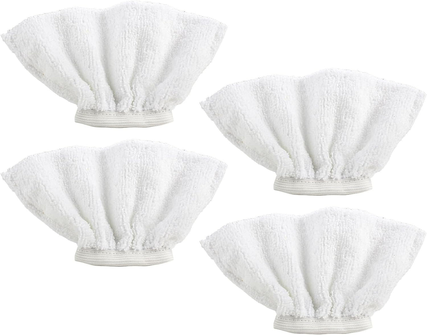 4Pack Microfiber Cloths for Handheld Steam Cleaner Compatible with Bissell Steam Shot, Comforday, PurSteam, Wagner Spraytech, Universal Washable Steam Cleaner Accessories (4)