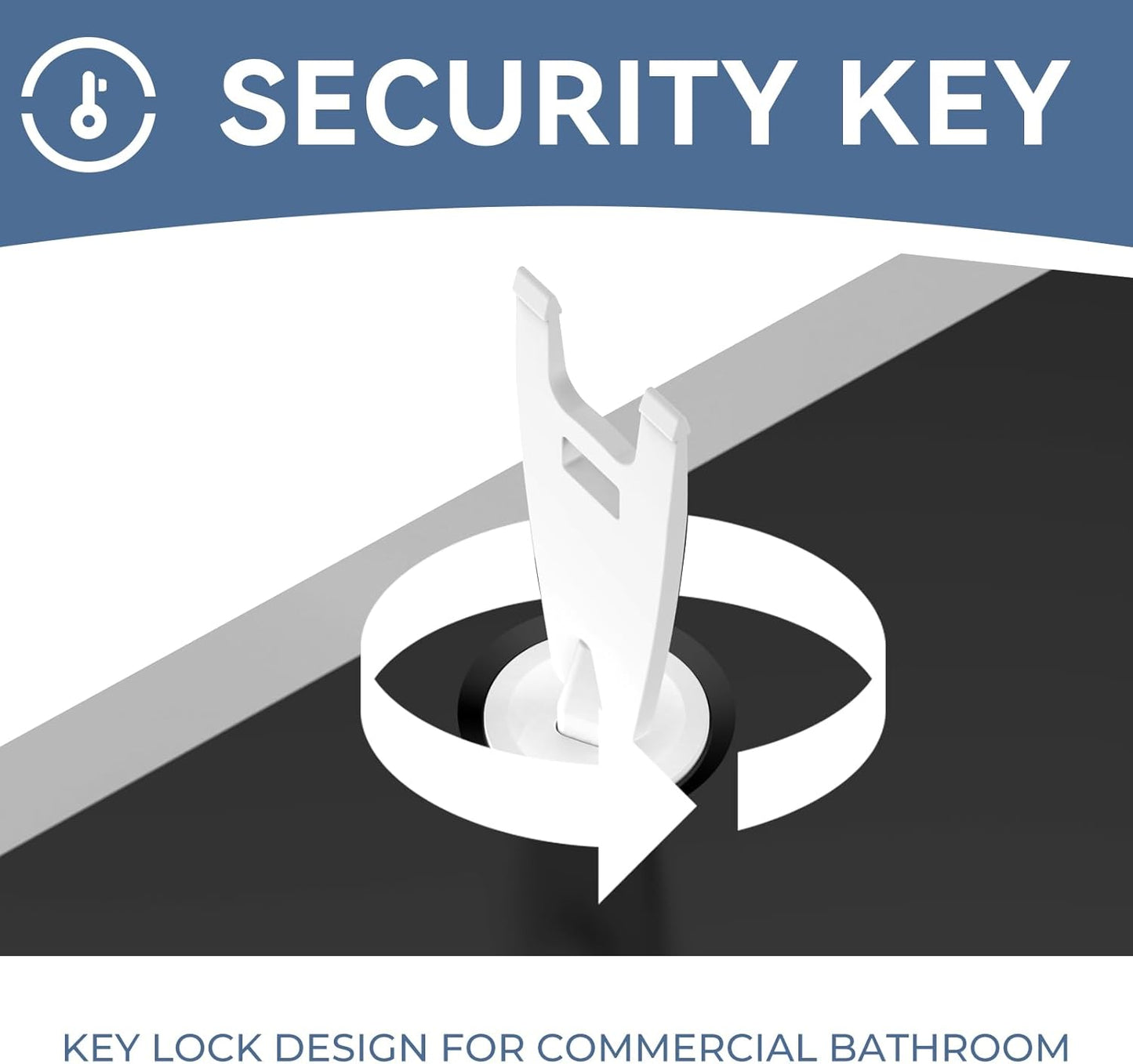 Paper Towel Dispenser Wall Mount, Adhesive No Drilling Multifold Trifold C Fold Commercial Hand Towel Dispenser,Black