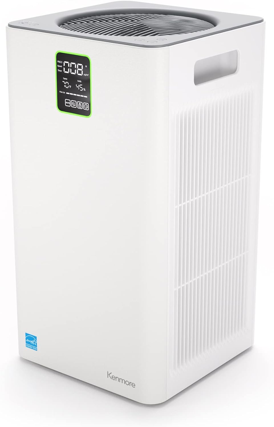 Kenmore PM3020 Air Purifiers with H13 True HEPA Filter, Covers Up to 1500 Sq.Foot, 24db SilentClean 3-Stage HEPA Filtration System, 5 Speeds for Home Large Room, Kitchens & Bedroom