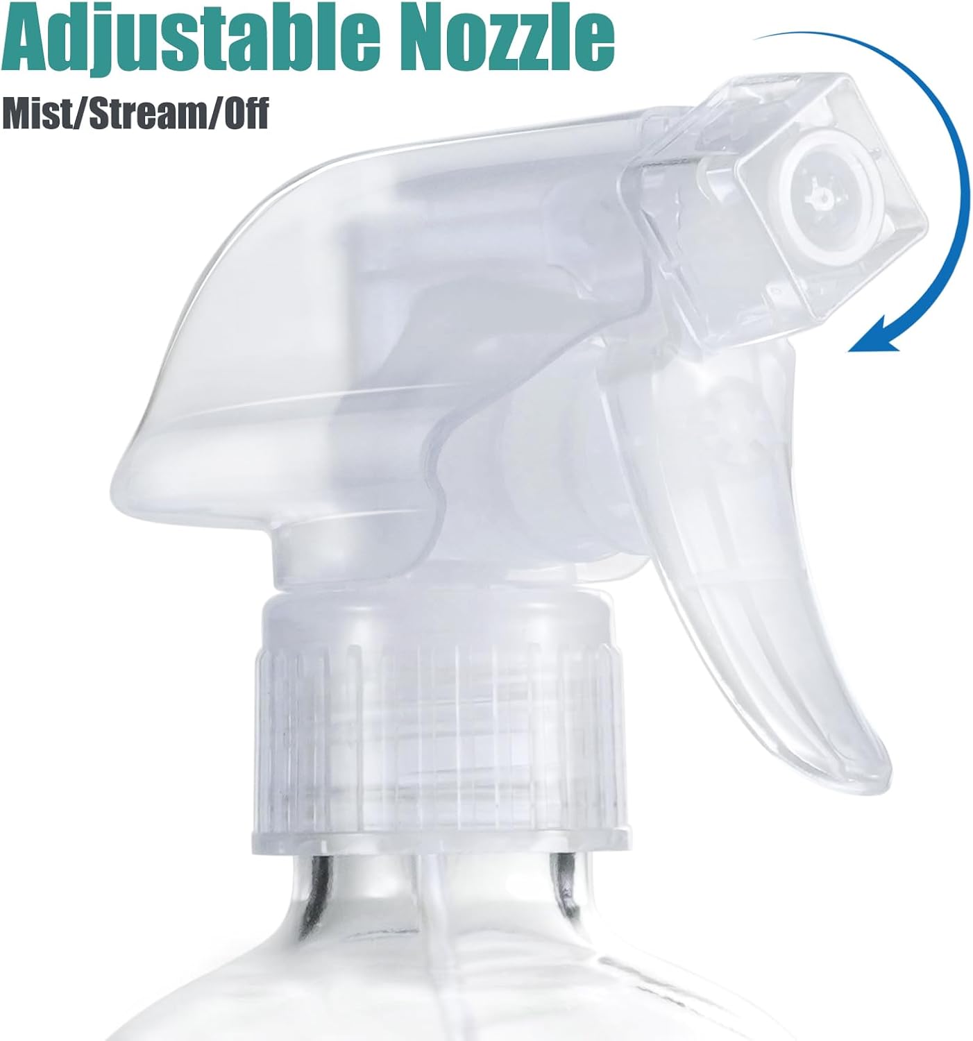 Glass Spray Bottles with Silicone Sleeve Protection, 16 oz Empty Refillable Containers, Reusable Spray Bottles with Adjustable Nozzle for Hair, Cleaning Solutions,Plants , 2 Pack Olive Green&Pink