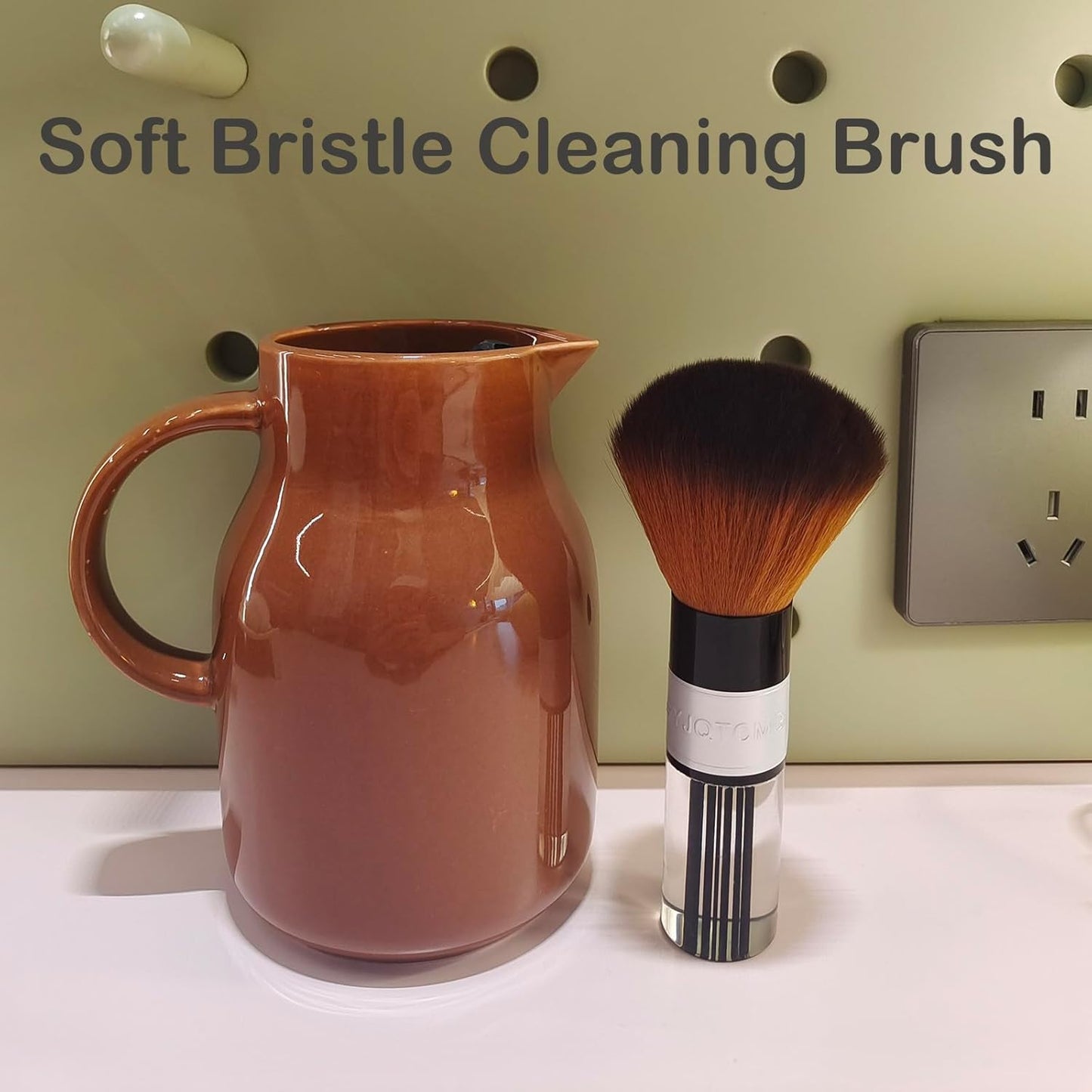 Car Interior Dusting Brush Dust Sweeping Soft Bristle Brush for Car Interior Dash Duster Small Dust Cleaning Brush for Car Vent Dust Remover Microfiber Mini Duster for Car Detailing Brushes