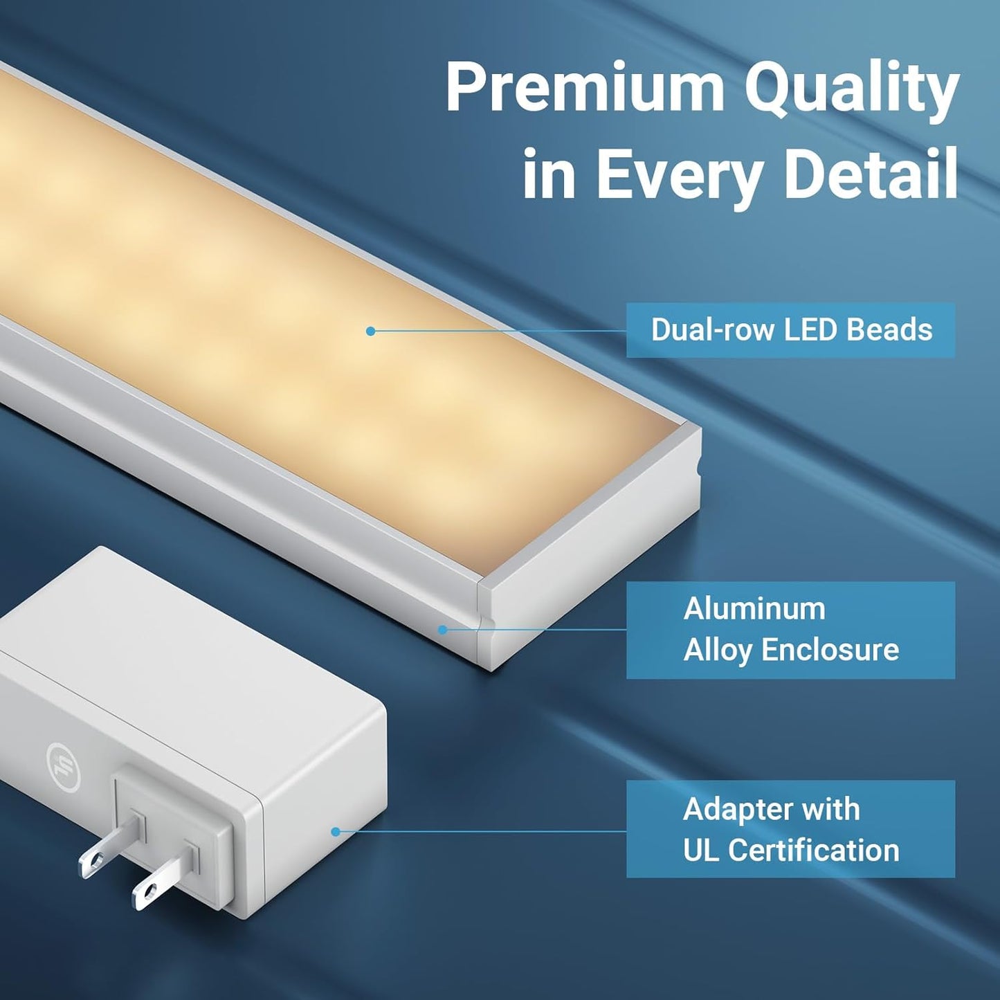 VIPEK V5LC Garment Rack Heavy Duty Covered Clothes Rack with Dimmable LED Lights, 3000K Warm White, Portable Closet Wardrobe Freestanding Clothing Racks for Hanging Clothes, White Rack with Grey Cover