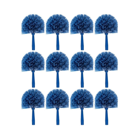 SPARTA Flo-Pac Rounded Duster Cleaning Duster with Electrostatically Charged Bristles for Cleaning, 9 X 7 X 7 Inches, Blue, (Pack of 12)