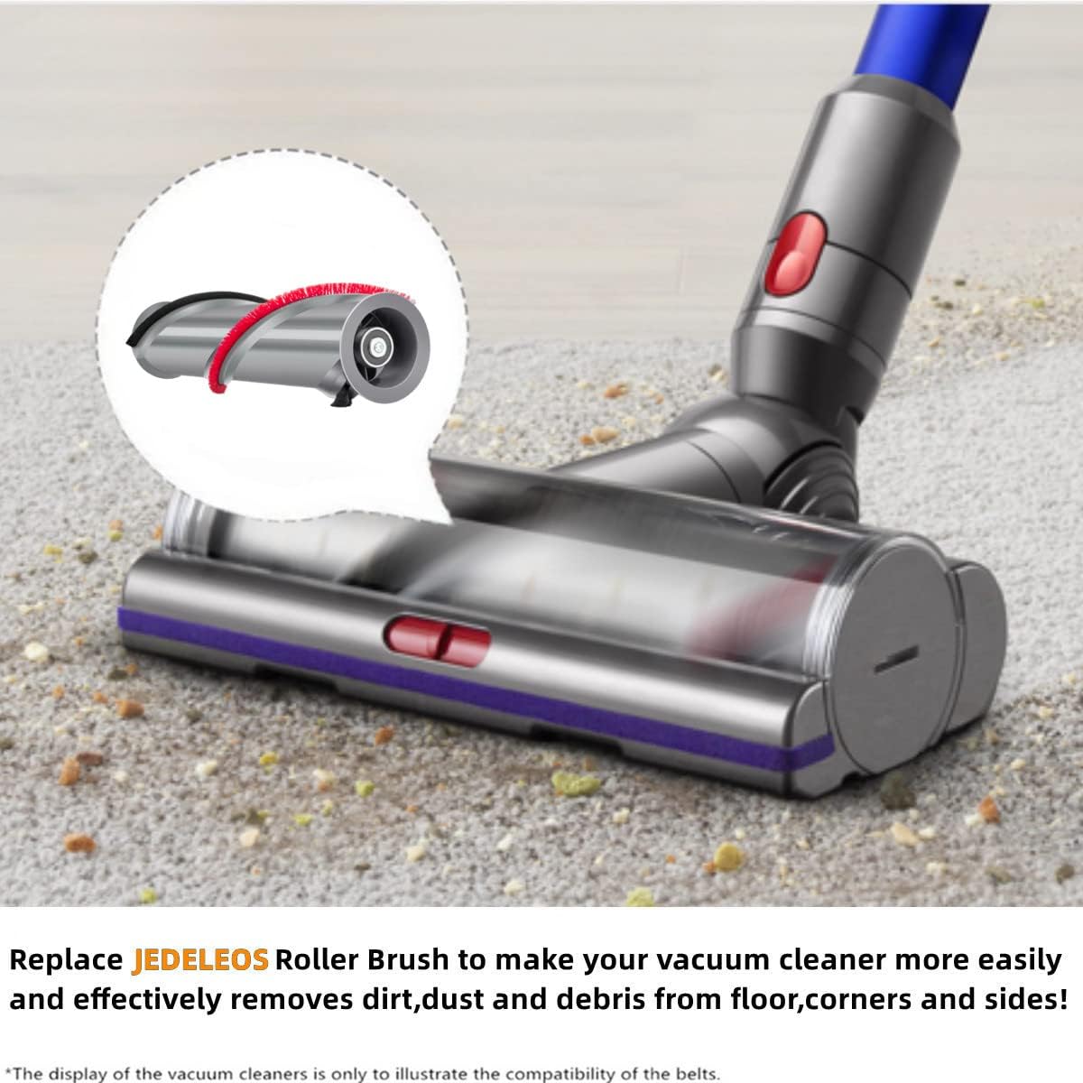 Brush Roller for Dyson V11 Vacuum Cleaner 970100-03 and 970100-05 Replacement Bar Assembly, Replace Part 970135-01, 970135-02 (3 Prong Drive & with Screw)