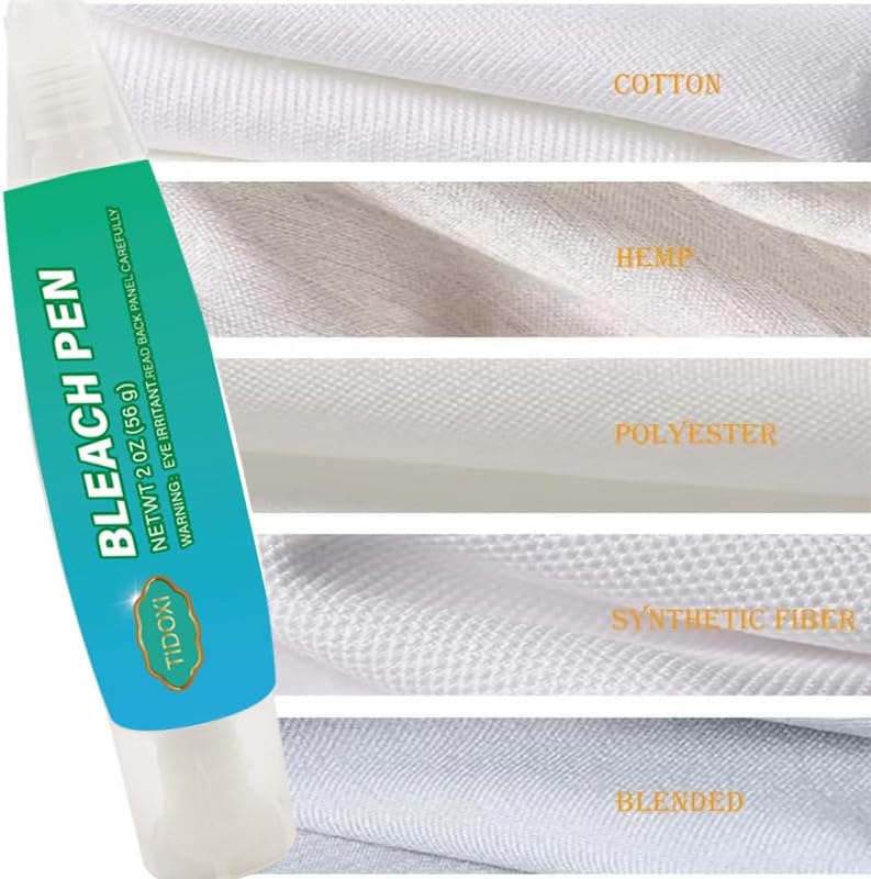 1PCS Tidoxi Bleach Pen,Bleach Pen for Clothing,Tidoxi Stain Remover Pen,Travel Size Toiletries,Travel Essentials,Travel Accessories,Lnstantly Remove Stains