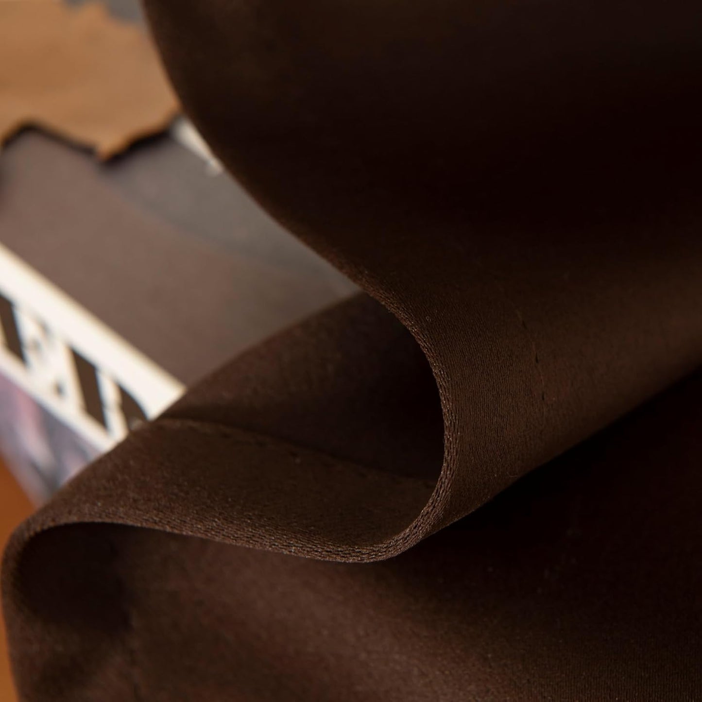 Pickluc Cafe Curtain (Half Window Curtain) 24 Inches Length, Rod Pocket Kitchen Curtain, Short Blackout Curtain for Small Window, 30" Wide and 24" Long, 2 Panels, Chocolate Brown