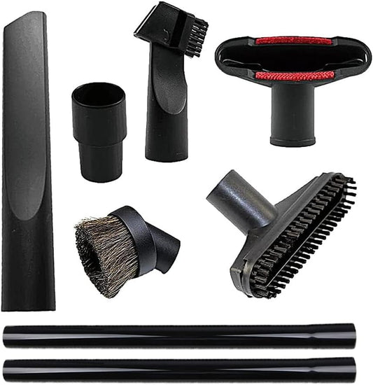Vacuum Attachments Compatible with Shop Vac Accessories 1 1/4" Vacuum Cleaners Accessories Vacuum Extension Wand (8 Packs)