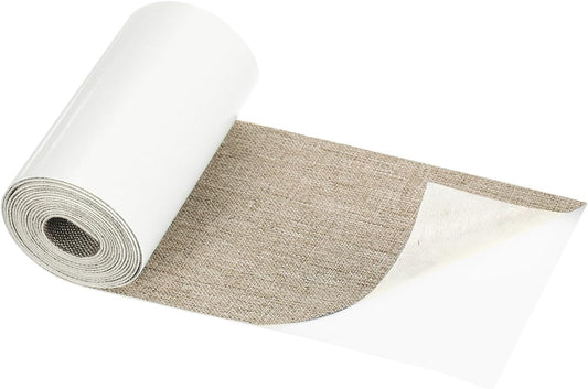 Repair Patches Repair Tape Self-Adhesive DIY Repair Patch Linen Gear Patch for Sofa, Furniture, Chair, Clothing,Tents,3x60 Inch,Light Coffee