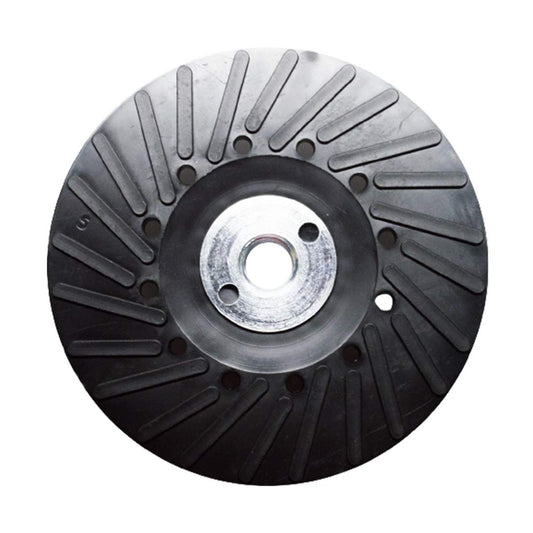 Benchmark Abrasives 5 Inch Sanding Disc Backing Pads, Resin Fiber Disc Polishing Pad for Grinding, Sanding, Stripping on Wood, Metal, 7/8" Arbor - Angle Grinder Attachments - Grinder Sanding Pad