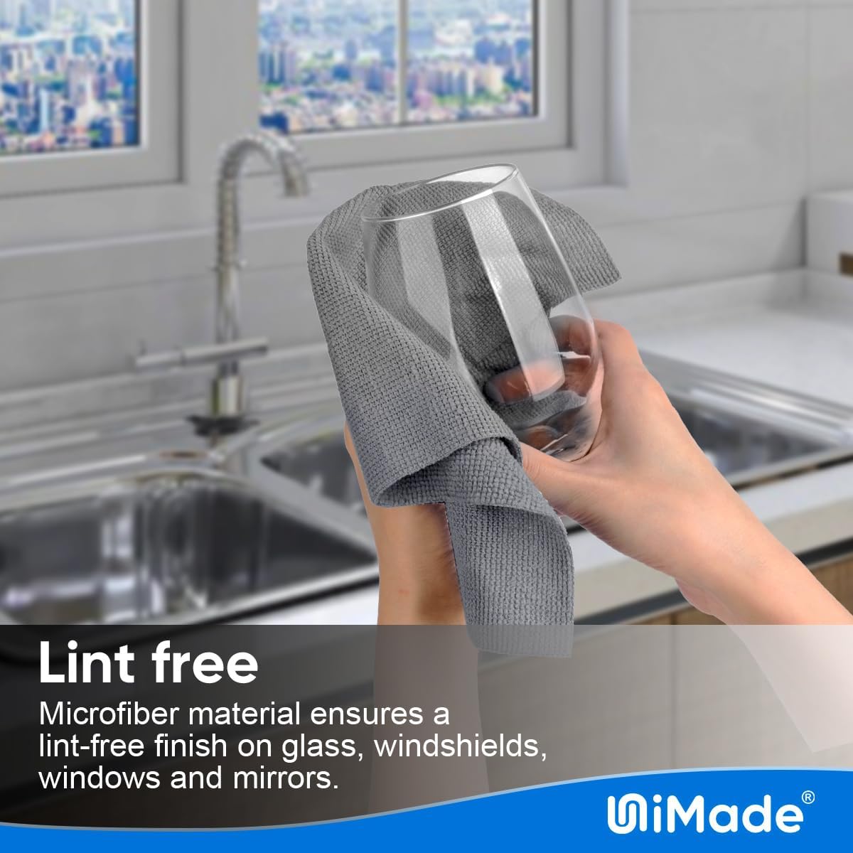 Microfiber Cleaning Cloth, 200 Pack Microfiber Towels for Cars Reusable Shop Rags Bulk Lint Free Cleaning Towels for Car Kitchen Automotive Bar Mechanic Restaurant Garage, 11.5"x 11.5", Grey