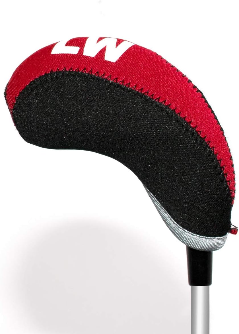 Golf Iron Club Head Covers Headcovers Set, Neoprene Golf Wedges Protective fits Taylormade M5 M6 Callaway PXG, Lightweight, Lob Wedge,Sand Wedge