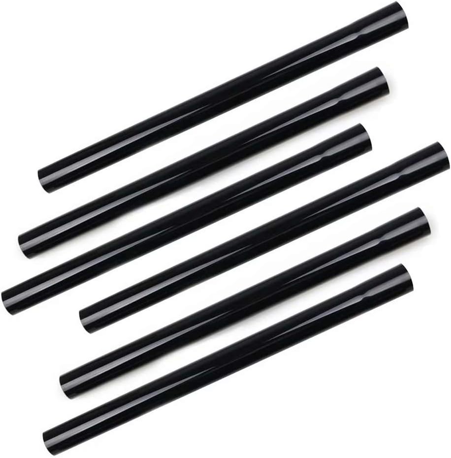 6 Pcs 1.25inch Universal Vacuum Extension Wand Vacuum Attachments 1 1/4 inch, 1 1/4" Friction Fit Extension Wand, Vacuum Cleaner Extension Tube